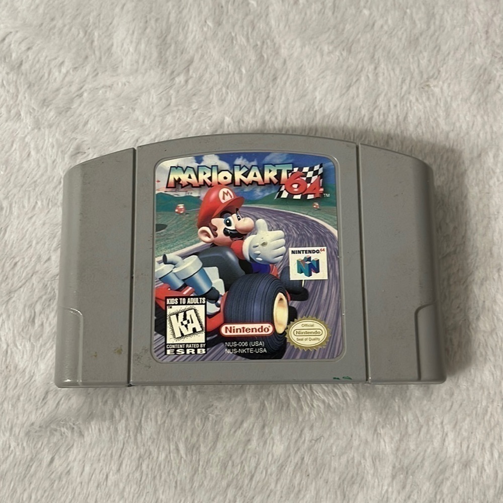 Mario kart 64 n64 game